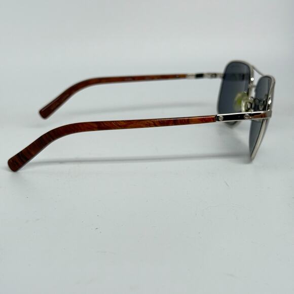 RALPH LAUREN Polarized Sunglasses PH 3076 59-16-135 3P Silver brown H19357 - Picture 4 of 8